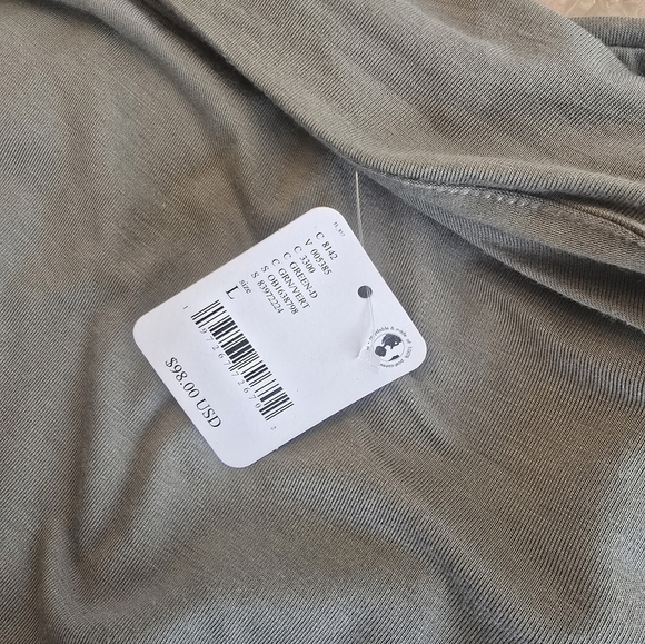 Free People Ciera Set Green SZ L - Picture 3 of 5